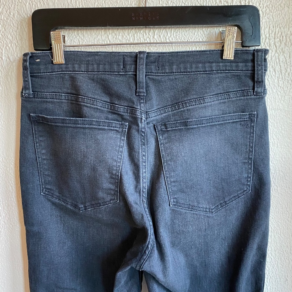 Madewell Slim Straight Leg in black "Richgrove Wash" Size 28 Tall - Picture 8 of 15